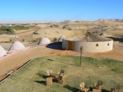 Dakhla view from the camp  - l