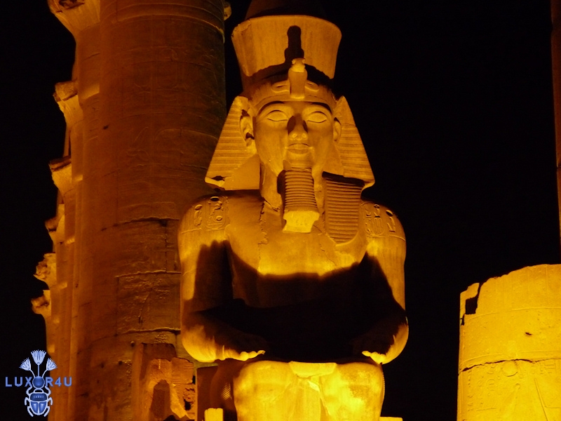 Luxor Temple of Thebes in Egypt 1