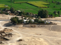 German House seen from the mountains