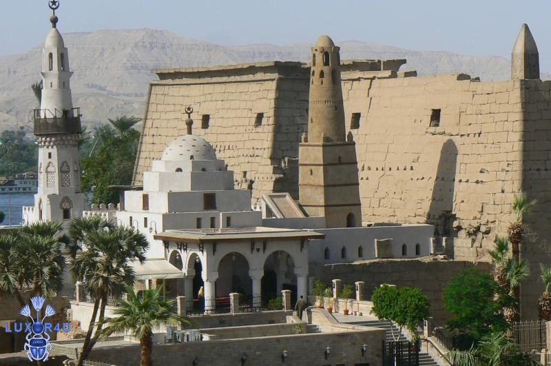 Dec 2009 - 2nd - Abu el Haggag Mosque on Luxor Temple