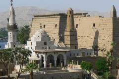 Dec 2009 - 2nd - Abu el Haggag Mosque on Luxor Temple