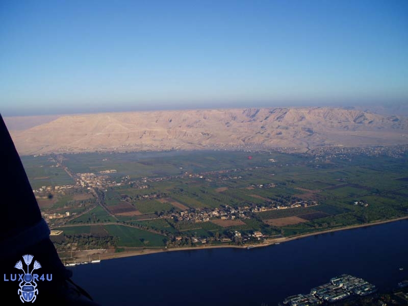 West Bank from high balloon