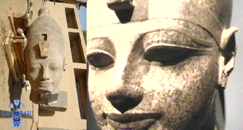 Comparrison picture of two statues