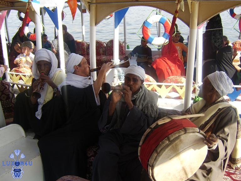 Musicians in Luxor 2009